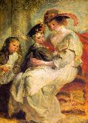 Peter Paul Rubens Helene Fourment and her Children, Claire-Jeanne and Francois China oil painting reproduction